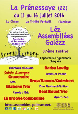 Affiche Spectacles